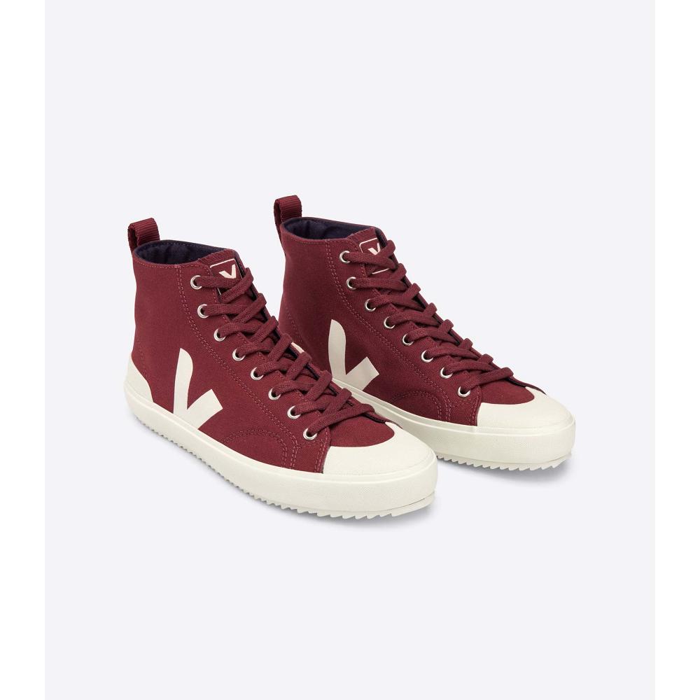 Veja NOVA HT CANVAS Men's Shoes Red | NZ 254LIS